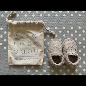Bird Rock Baby | Polkadot Mocs NIB